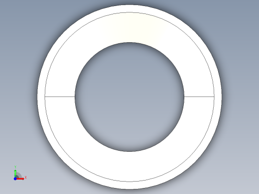 圓錐型座2305-3D多系列多零件图纸模型前视缩略图