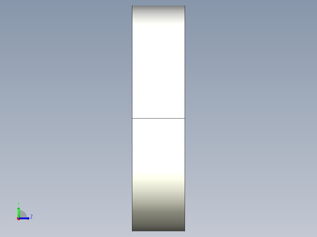 圓錐型座2305-3D多系列多零件图纸模型左视图