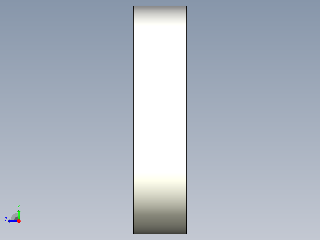 圓錐型座2305-3D多系列多零件图纸模型右视图