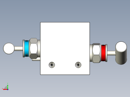 2通仪表歧管，207系列，直阻断-泄放，内螺纹x内螺纹后视缩略图