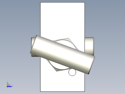 2通仪表歧管，207系列，直阻断-泄放，内螺纹x内螺纹左视缩略图