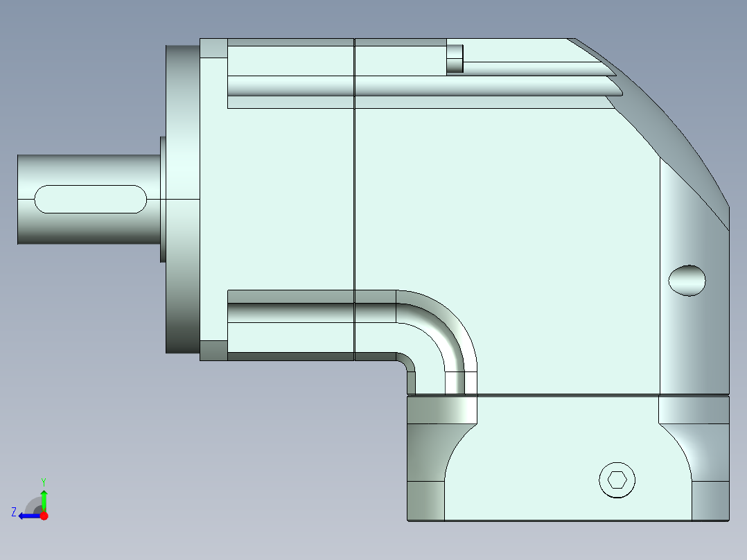 直齿ZPLE120-L1 19-70-90-M5.stp右视图