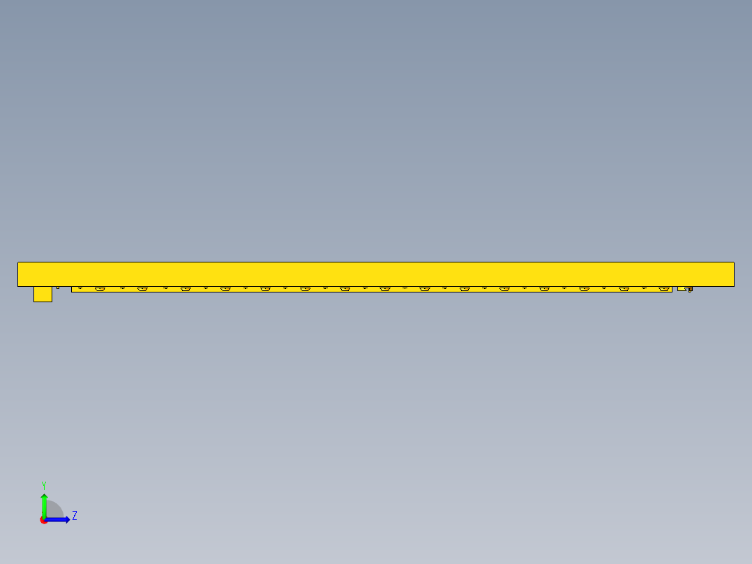 cnc2笔记本CNC工装夹具三维模型-03-18左视图