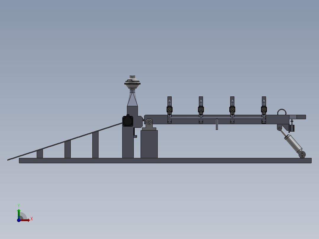 管用涂覆机sw18可编辑前视图
