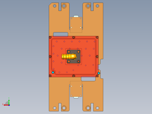 ZC001-笔记本CNC工装夹具三维模型CNC2-191216后视缩略图