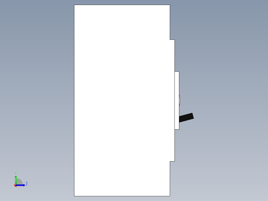 人民电器集团 DZ20Y-100 3P左视图