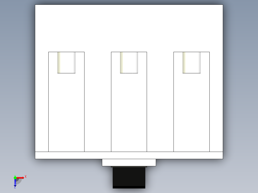 人民电器集团 DZ20Y-100 3P俯视图