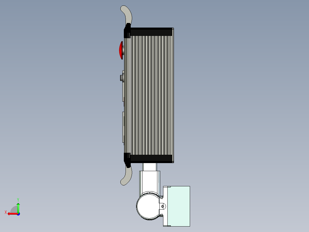 电气摇臂操作面板 57318后视图