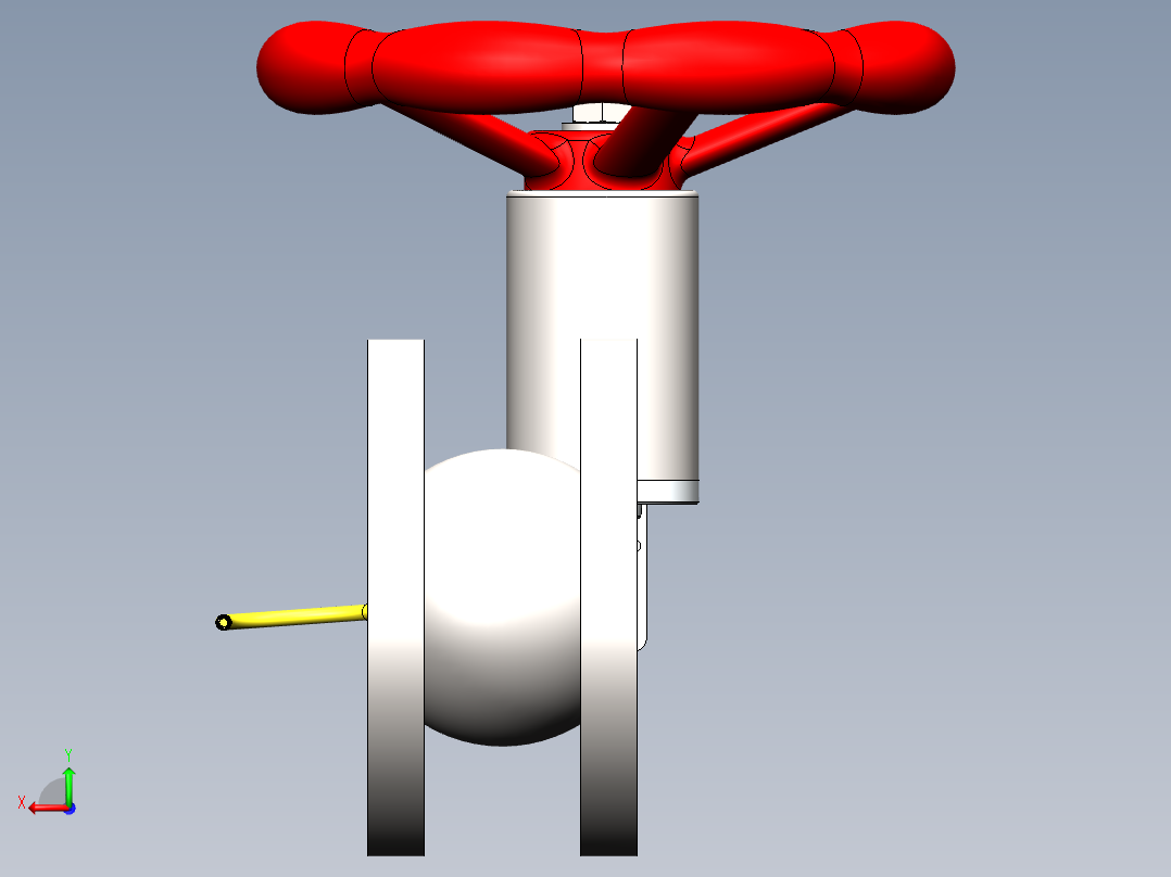 压力容积、2500L容器后视图