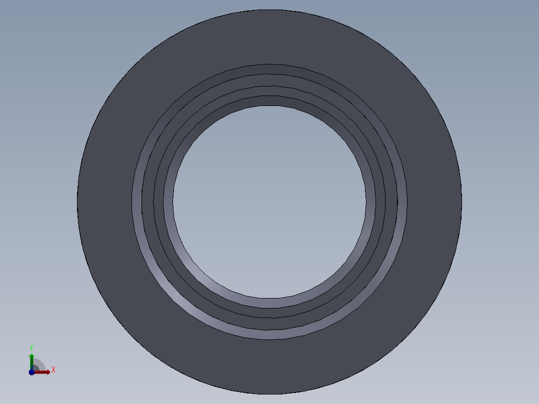液压缸活塞diameter-8-diameter-80-mm-length-57-mm-with-rod-1.snapshot.1前视图