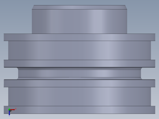 液压缸活塞diameter-8-diameter-80-mm-length-57-mm-with-rod-1.snapshot.1俯视缩略图