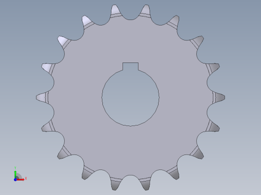 全参数化的链轮前视缩略图