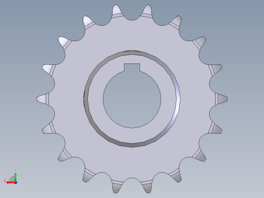 全参数化的链轮后视缩略图