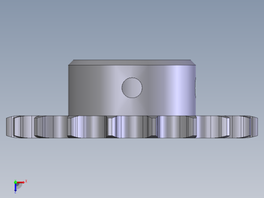 全参数化的链轮俯视缩略图