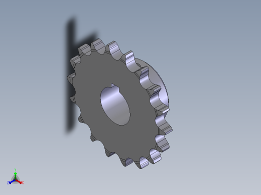 全参数化的链轮正等轴测缩略图