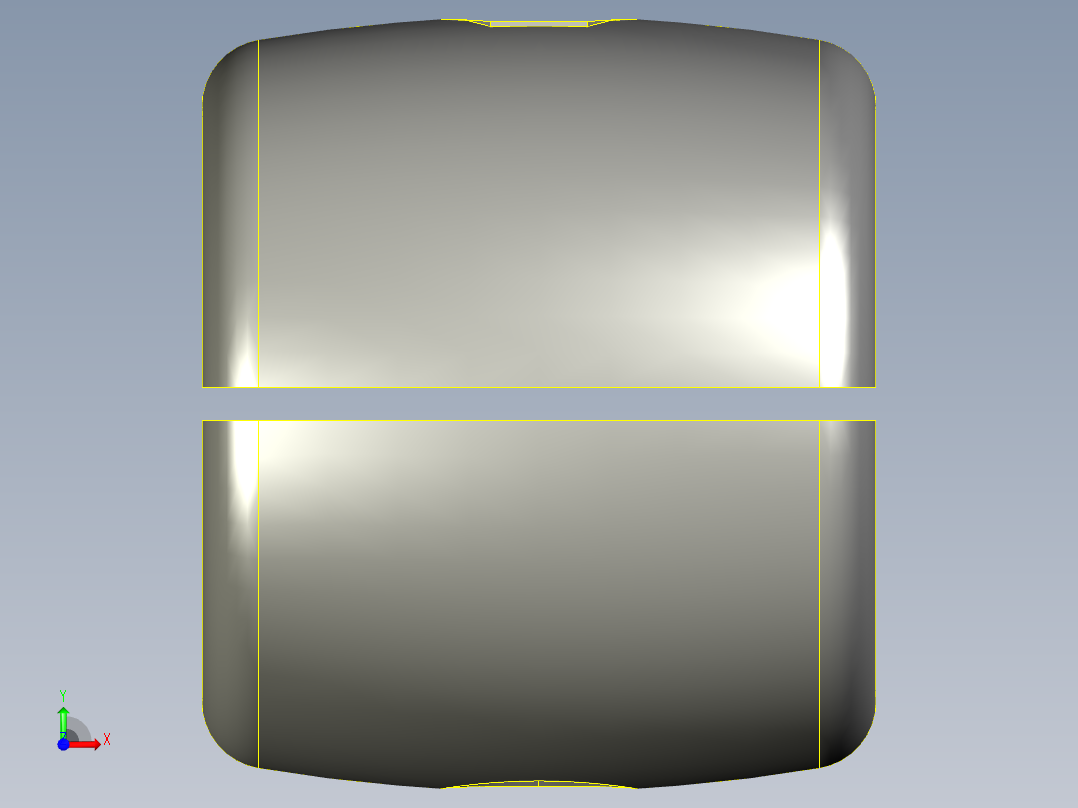 公交车栏杆抓斗前视图