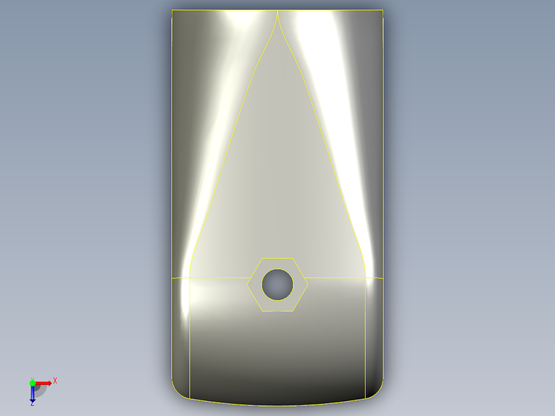 公交车栏杆抓斗俯视图