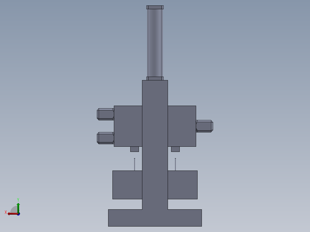 针脚通电检测器后视图