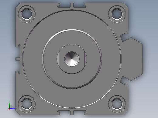 SDA63x35S_SDA超薄气缸左视缩略图