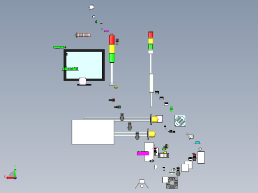 电气标准件3D数模后视缩略图