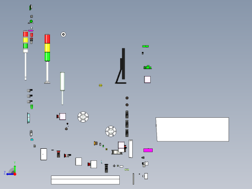 电气标准件3D数模右视缩略图