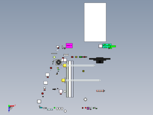 电气标准件3D数模俯视缩略图
