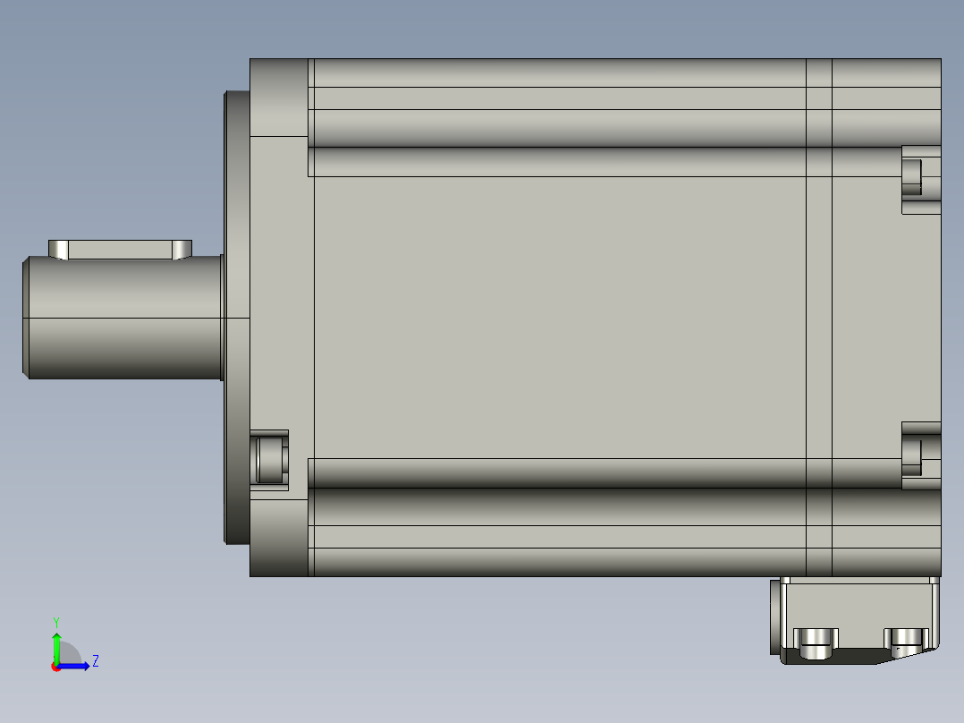 SMC80S-0075-30MAK-5DSU左视图