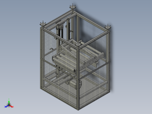 生产线中使用的可升降滚床