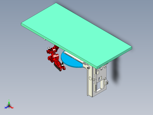 二轴焊接变位机与机器人配合焊接设计