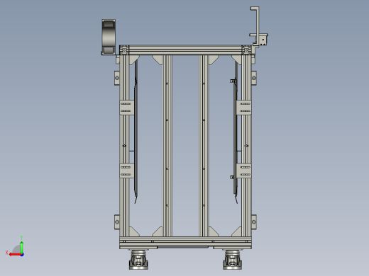 PCM板上料机架后视缩略图