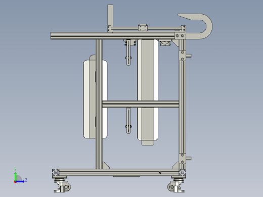 PCM板上料机架左视缩略图