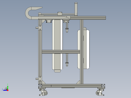 PCM板上料机架右视缩略图