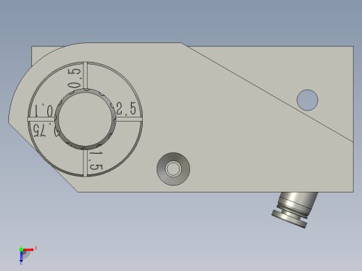 端子送料机构俯视缩略图