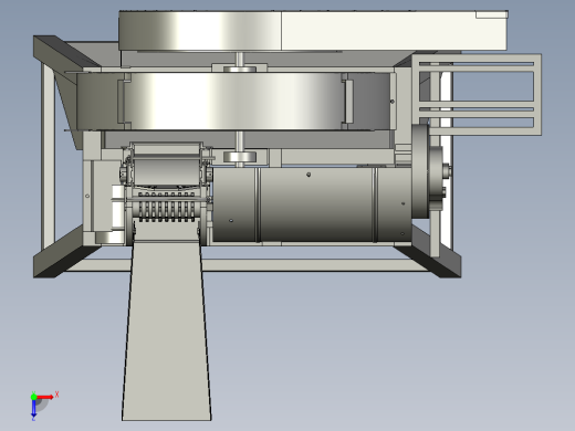玉米杆粉碎机中药材粉碎机打糠机俯视缩略图