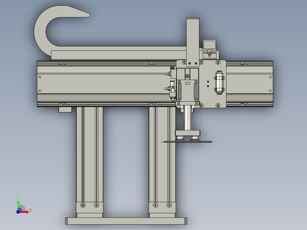 QQ-M03901-13-上料机械手一前视图