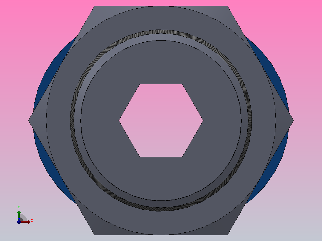 IPC-N 螺纹直通-NPT螺纹_IPC3∕8-NO2前视图