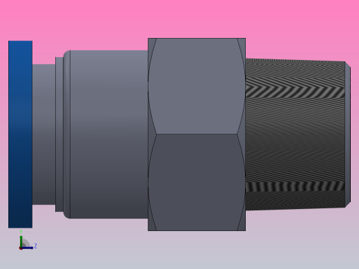 IPC-N 螺纹直通-NPT螺纹_IPC3∕8-NO2左视缩略图