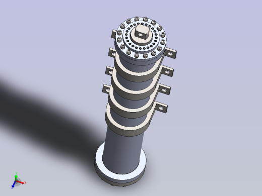 300x240x2020毫米的液压油缸