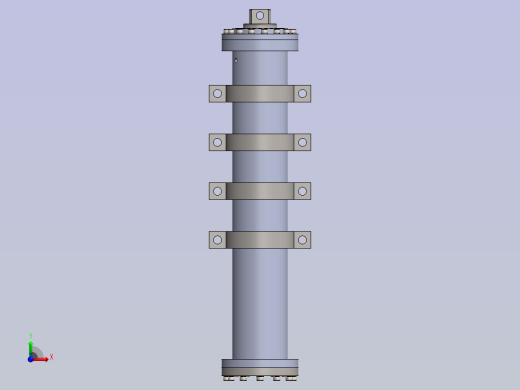 300x240x2020毫米的液压油缸前视缩略图