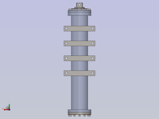 300x240x2020毫米的液压油缸后视缩略图