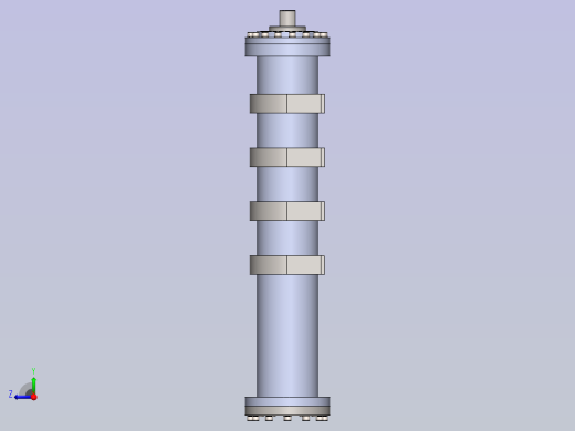 300x240x2020毫米的液压油缸右视缩略图