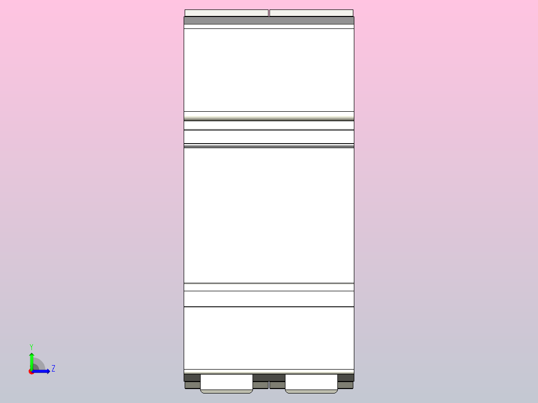 DZ47sZ直流小型断路器[DZ47sZ2B8]德力西左视图
