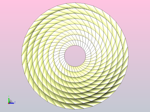 带旋转角度的光学二次配光单元左视缩略图