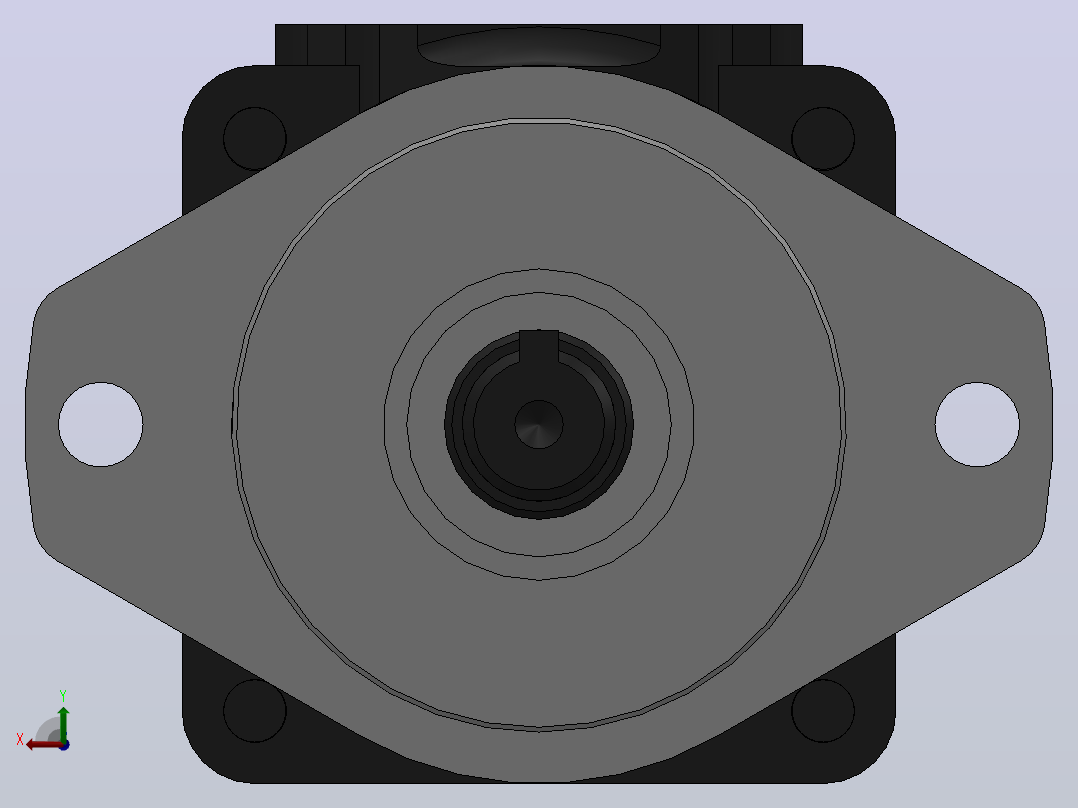 T7系列变速驱动用叶片式液压泵T7DS-E38-1R00-A1-MW-NOP[T7DS-E38-1R00-A1-MW-NOP]右视图