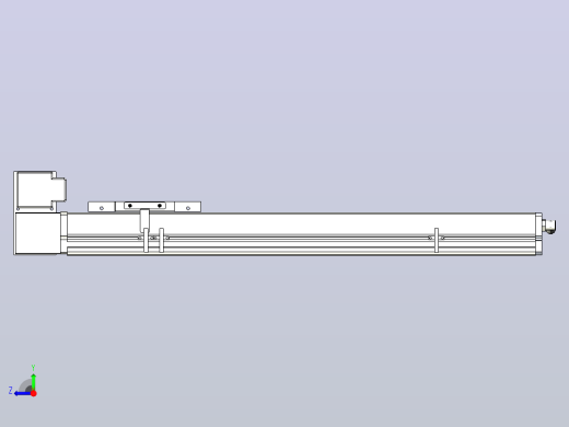 MCB14无尘皮带滑台[MCB14-L40-500-LU-P20-C3]右视缩略图