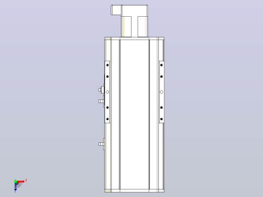 MTH14标准螺杆滑台[MTH14-L#-100-BC-P20-C3]俯视缩略图