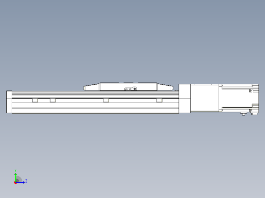 滚珠丝杠直线轴内置导轨TPA-GCR-170-2510C-L200-M-M75-N3左视缩略图