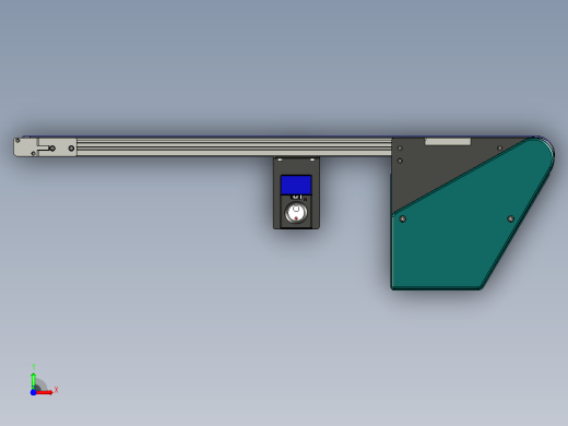 带式输送机布置图MAKITECH_TYPE34_S2PD75х10000前视缩略图