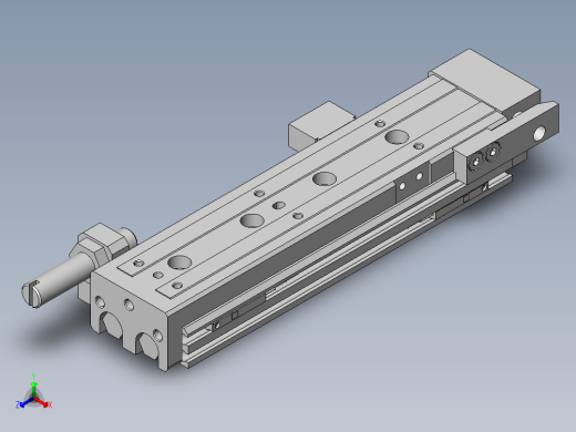 3位装载机构正等轴测缩略图