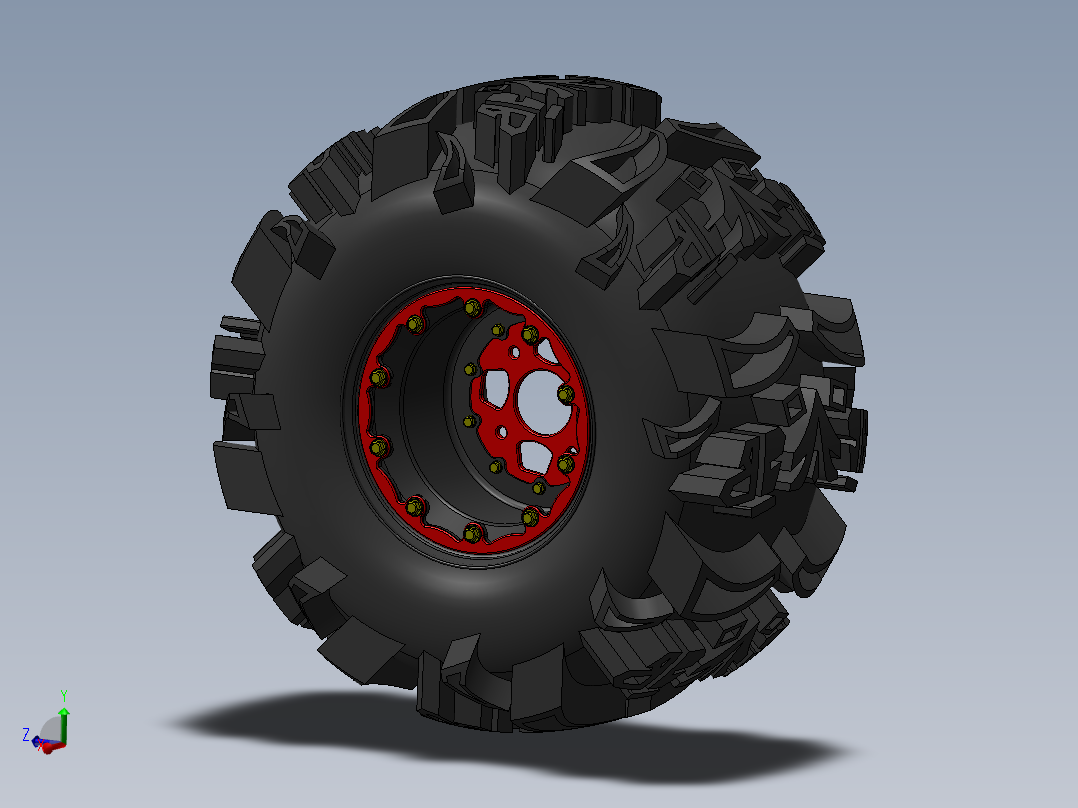 轮胎3D模型